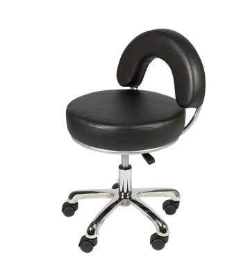 Taburete para pedicura con respalda altura baja - Zen