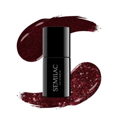 Semilac 393 Sparkling Black Cherry 7 ml